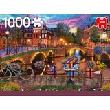 Jumbo Puzzle Die Grachten von Amsterdam 