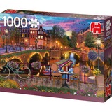 Jumbo Puzzle Die Grachten von Amsterdam 