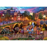 Jumbo Puzzle Die Grachten von Amsterdam 