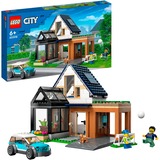 LEGO 60398 City Familienhaus mit Elektroauto, Konstruktionsspielzeug