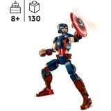 LEGO 76258 Marvel Super Heroes Captain America Baufigur, Konstruktionsspielzeug 