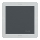 Merten Single Wippe für Wechselschalter Kreuzschalter und Taster anthrazit, Retail