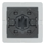 Merten Single Wippe für Wechselschalter Kreuzschalter und Taster anthrazit, Retail