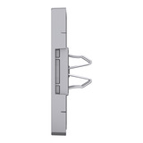 Merten Zentralplatte mit integrierten Verschlussschiebern edelstahl, Retail