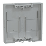 Merten Zentralplatte zwei fach für Modular Jack aluminium, Retail