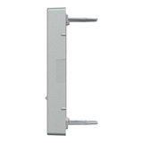 Merten Zentralplatte zwei fach für Modular Jack aluminium, Retail