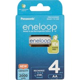 Panasonic Eneloop, Akku AA (Mignon), 4 Stück
