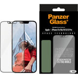 PanzerGlass Ceramic Displayschutz Ultra-Wide Fit, Schutzfolie transparent, iPhone 16e, EasyAligner