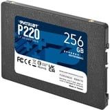 Patriot P220 256 GB, SSD schwarz, SATA III 6 Gb/s, 2,5"