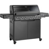 RÖSLE Gasgrill EPICFLAME Pro 6 schwarz, 800° Primezone, Backburner, Smart, Vario+ Grillrostsystem