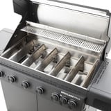 RÖSLE Gasgrill EPICFLAME Pro 6 schwarz, 800° Primezone, Backburner, Smart, Vario+ Grillrostsystem