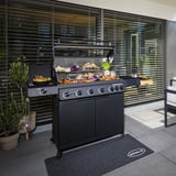 RÖSLE Gasgrill EPICFLAME Pro 6 schwarz, 800° Primezone, Backburner, Smart, Vario+ Grillrostsystem