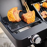RÖSLE Guss-Grillrost Primezone für VIDERO & ALLFLAME, Grillplatte schwarz, 29 cm x 24 cm