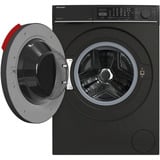 SHARP ES-WNFL914CMDA-DE  , Waschmaschine schwarz (matt), 60 cm, WLAN