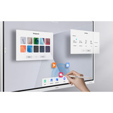 Samsung Flip WM85FX, Public Display weiß/grau, UltraHD/4K, Touchfunktion, Multi‑Touch