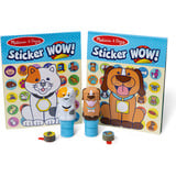 Spin Master Melissa & Doug - Sticker WOW! Sticker-Stempelset 2er-Pack Tiere, Basteln 
