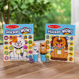Spin Master Melissa & Doug - Sticker WOW! Sticker-Stempelset 2er-Pack Tiere, Basteln 