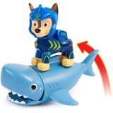 Spin Master Paw Patrol Aqua Pups - Hero Pups-Set mit Chase-Welpenfigur und Hai-Figur, Spielfigur 
