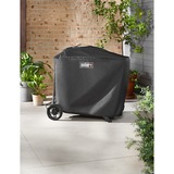 Weber Premium Abdeckhaube Traveler, Schutzhaube schwarz, für Weber Traveler Gasgrill