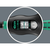 Wera Drehmomentschlüssel mit Umschaltknarre Click-Torque Lock A 5 schwarz/grün, Abtrieb 1/4", 2,5 bis 25Nm
