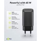 goobay USB-C PD GaN Schnelladegerät Nano 65 W schwarz