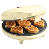 Bestron Mini-Cookie Maker Tiermotive AAW700V hellgelb, 700 Watt