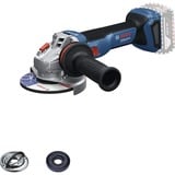 Bosch Professional Akku-Winkelschleifer GWS 18V-11 S Professional solo, 18Volt blau, ohne Akku und Ladegerät, in L-BOXX