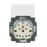 Busch-Jaeger Schutzkontakt-Steckdosen-Einsatz weiß, Retail