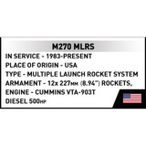 COBI M270 MLRS, Konstruktionsspielzeug Maßstab 1:35