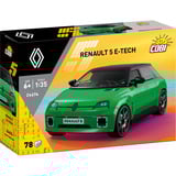 COBI Renault 5 E-Tech, Konstruktionsspielzeug grün, Maßstab 1:35
