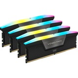 Corsair DIMM 192 GB DDR5-5200 (4x 48 GB) Quad-Kit, Arbeitsspeicher schwarz, CMH192GX5M4B5200C38, Vengeance RGB, INTEL XMP
