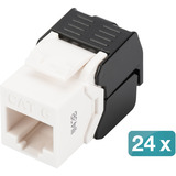 Digitus CAT 6 Keystone Modul, ungeschirmt - 24 Stk., Keystone-Modul 