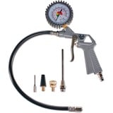 EINHELL Koffer-Kompressor TC-AC 190 OF Set rot/schwarz, 1.100 Watt, Reifen-Füllgerät, Druckluftschlauch