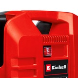 EINHELL Koffer-Kompressor TC-AC 190 OF Set rot/schwarz, 1.100 Watt, Reifen-Füllgerät, Druckluftschlauch