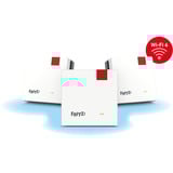 FRITZ! FRITZ!Mesh Set 1600 3-pack, Repeater weiß/grau, 3x WLAN Repeater 1200 AX