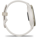 Garmin vívoactive 5, Smartwatch elfenbein/cremegold, 42 mm, Silikon-Armband