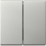 Gira Wippe zweifach edelstahl, Retail