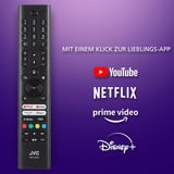 JVC LT-65VU7555, LED-Fernseher 164 cm (65 Zoll), schwarz/grau, UltraHD/4K, Tripple Tuner, TiVo