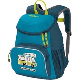 Jack Wolfskin Kids Little Joe , Rucksack blaugrün, 11 Liter