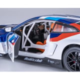Jamara BMW M4 GT3 Diecast, Modellfahrzeug weiß, Maßstab 1:24, inkl. Knopfzellen
