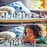 LEGO 75372 Star Wars Clone Trooper & Battle Droid Battle Pack, Konstruktionsspielzeug 
