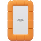 LaCie Rugged Mini SSD 500 GB, Externe SSD orange/silber, USB-C 3.2 Gen 2x2 (20 Gbit/s)