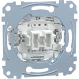 Merten Aus/Wechselschalter Einsatz einpolig 10 Ampere 250 Volt Wechselstrom MEG3116-0000 Retail