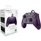 PDP Gaming Wired Controller: Royal Purple, Gamepad violett/transparent, Xbox Series X|S, Xbox One, PC