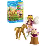 PLAYMOBIL 71844 Magic Unicorns: Goldenes Einhornfohlen mit Fee, Konstruktionsspielzeug 