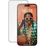 PanzerGlass Ceramic Displayschutz Ultra-Wide Fit, Schutzfolie transparent, iPhone 15 Pro Max, EasyAligner