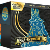  Pokémon-TCG: Mega-Entwicklung - Mega-Lucario Top Trainer Box, Sammelkarten 