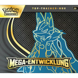  Pokémon-TCG: Mega-Entwicklung - Mega-Lucario Top Trainer Box, Sammelkarten 