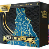  Pokémon-TCG: Mega-Entwicklung - Mega-Lucario Top Trainer Box, Sammelkarten 