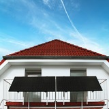 Priwatt priBalcony 45° Duo, Photovoltaik-Set 2x 375W, für Gitterbalkon